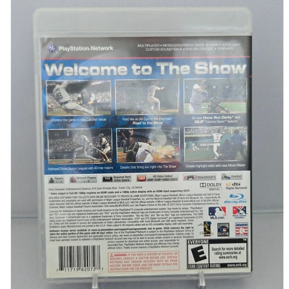 MLB 10: The Show (Sony PS3, 2010) Complete in Box CIB Authentic TESTED